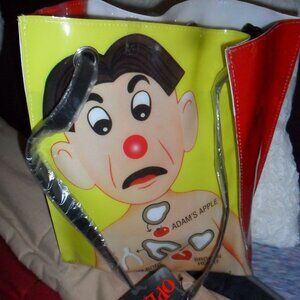 New- operation  vinyl  tote bag